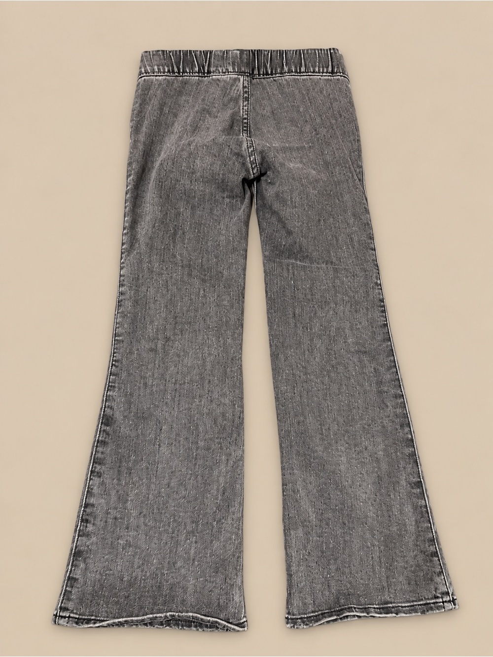 abercrombie kids Grey Flare Wide-Leg Jeans - Picture 3 of 3